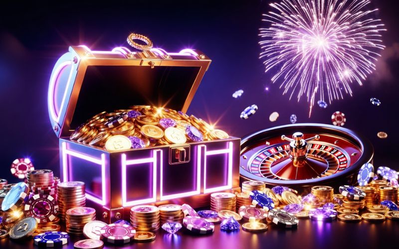 người chơi nhận ưu đãi trực tuyến